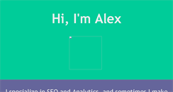 Desktop Screenshot of alexanderramadan.com